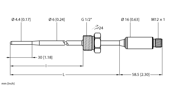 TTMS-206A-G1/2-LI6-H1140-L450/I400-0/500