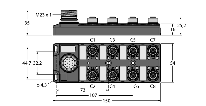 TB-8M12-4-CS12T