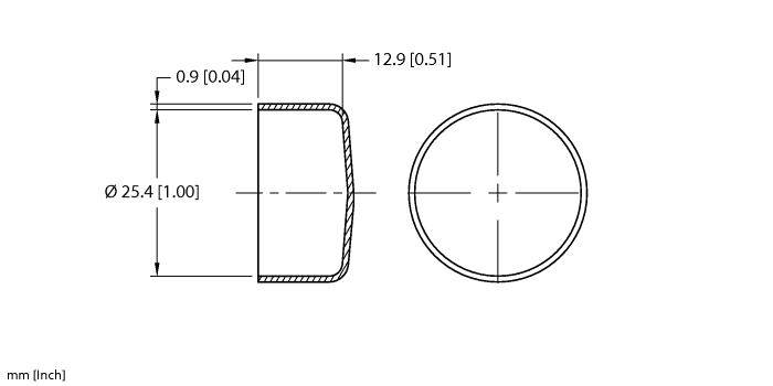 DUST CAP RKM (50/PACKAGE)
