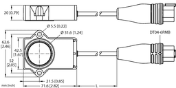 Thumbnail for RI360P1-QR20-9F16B-0.3-DT04-6PMB