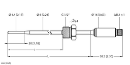 Thumbnail for TTMS-206TA-G1/2-LI6-H1140-L1950-50/150