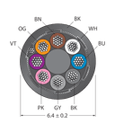 CABLE8X0.25-SH-PVC-BK-100M/TEL