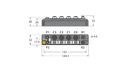 8433 0566 10 I/O HUB 8-PS