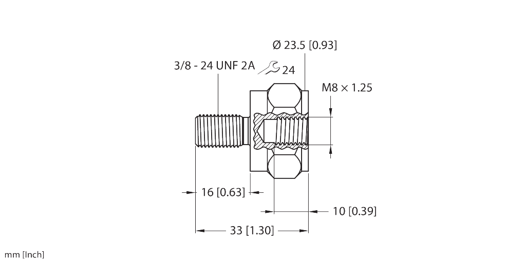 MA-M8-3/8-24UNF2A