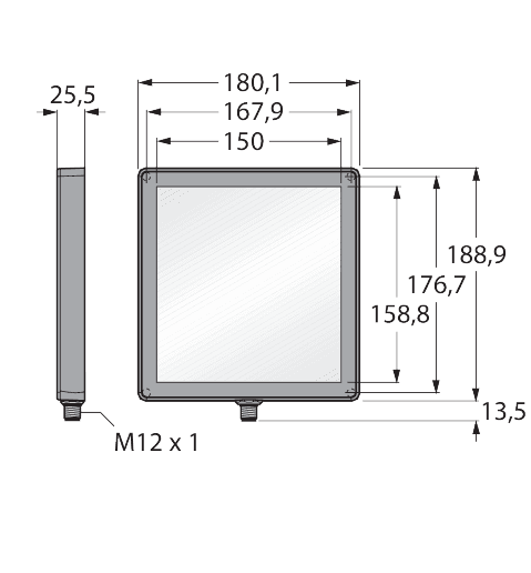 LEDGB150X150PW2-XQ