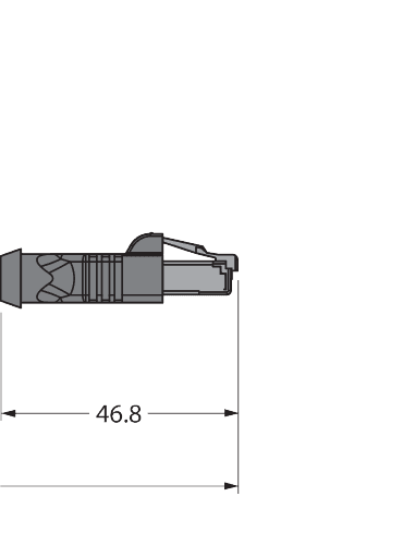RJ45S-RJ45S-4461RD-2M