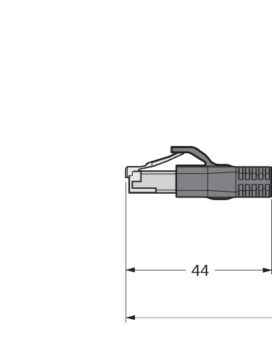 RJ45S-RJ45S-8814-0.3M