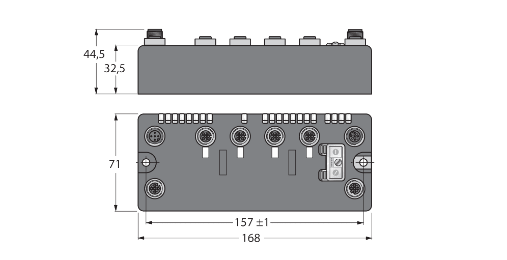 BLCEN-4M12LT-2RFID-S-2RFID-S