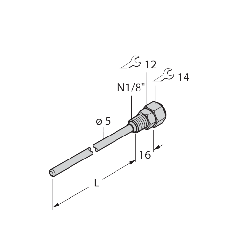 THW-3-N1/8-A4-L050
