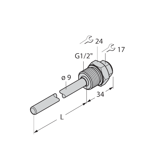 THW-6-G1/2-A4-L300
