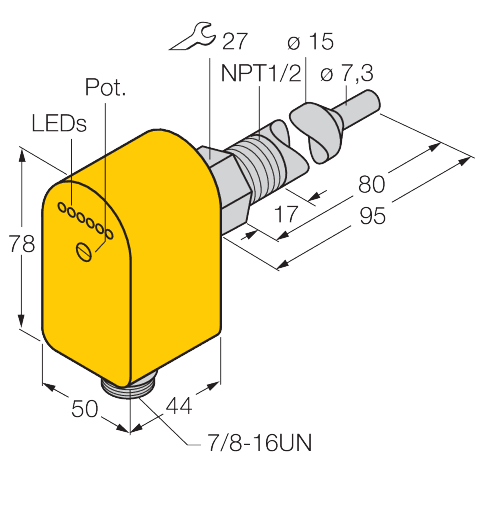 FCS-N1/2A4P-ARX-B1151/L080/115VAC