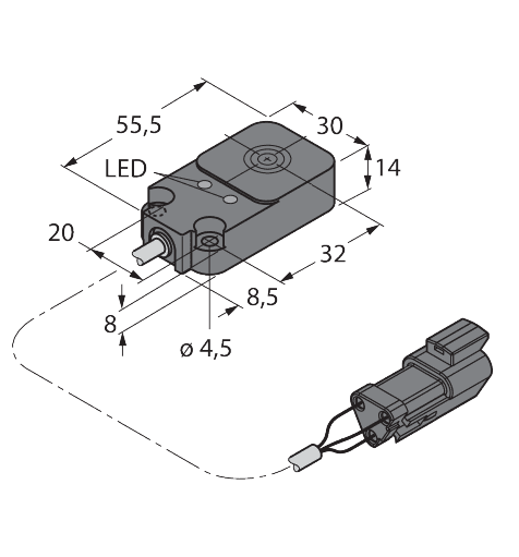 BI10-Q14-AN45X2LD-0.075-DT04-3P