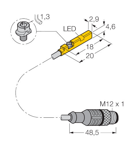 BIM-UNR-AN6X-0.3-RS4 W/M